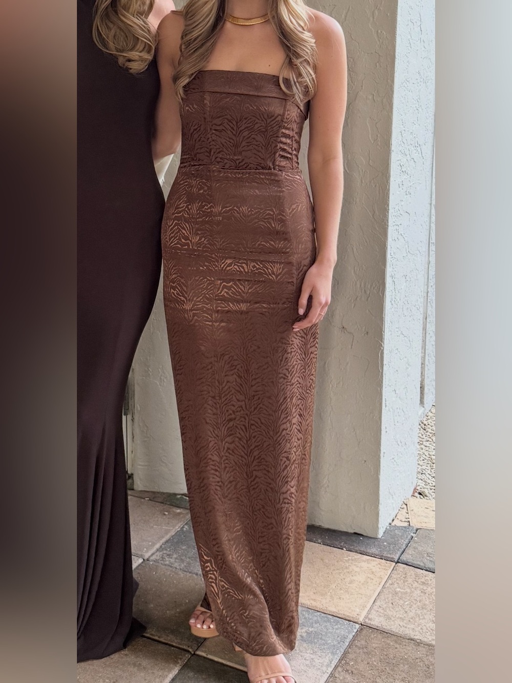 Lovers & Friends | Brown Maxi Dress